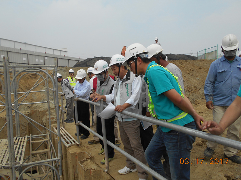 「虎頭溪排水水質改善工程」市府工程查核，成績甲等 (2)