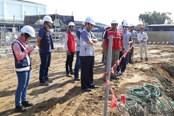「劉厝排水水質淨化場新建工程」市府工程查核，成績甲等-01
