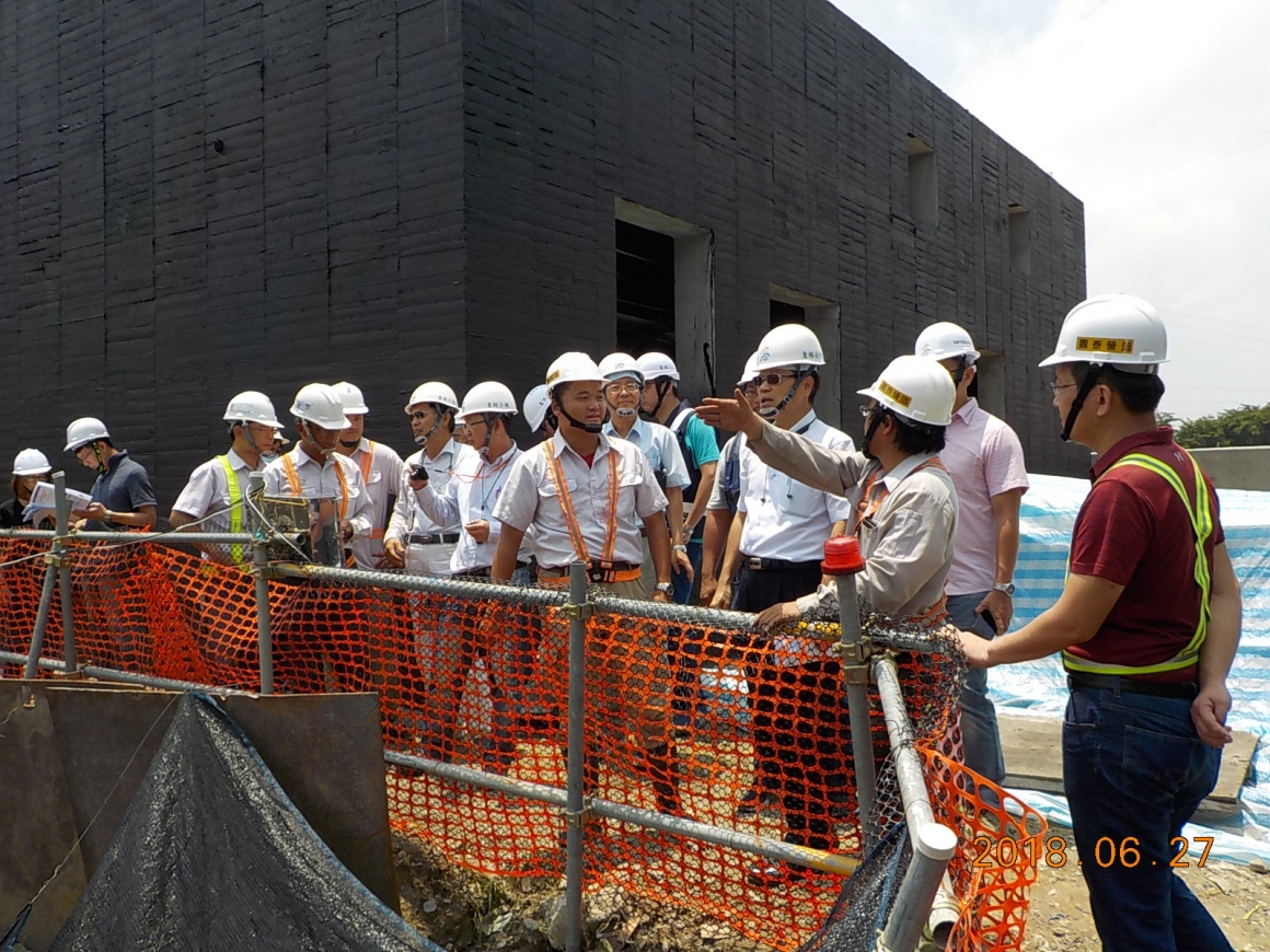 「青埔溝水質淨化現地處理工程」市府工程查核，成績甲等-01
